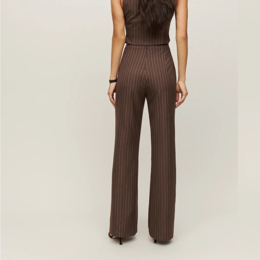 Reformation Cohen vest & pant set striped - Picture 5 of 12